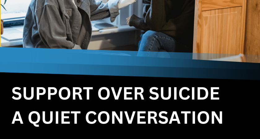 Support Over Suicide a Quiet Conversation
