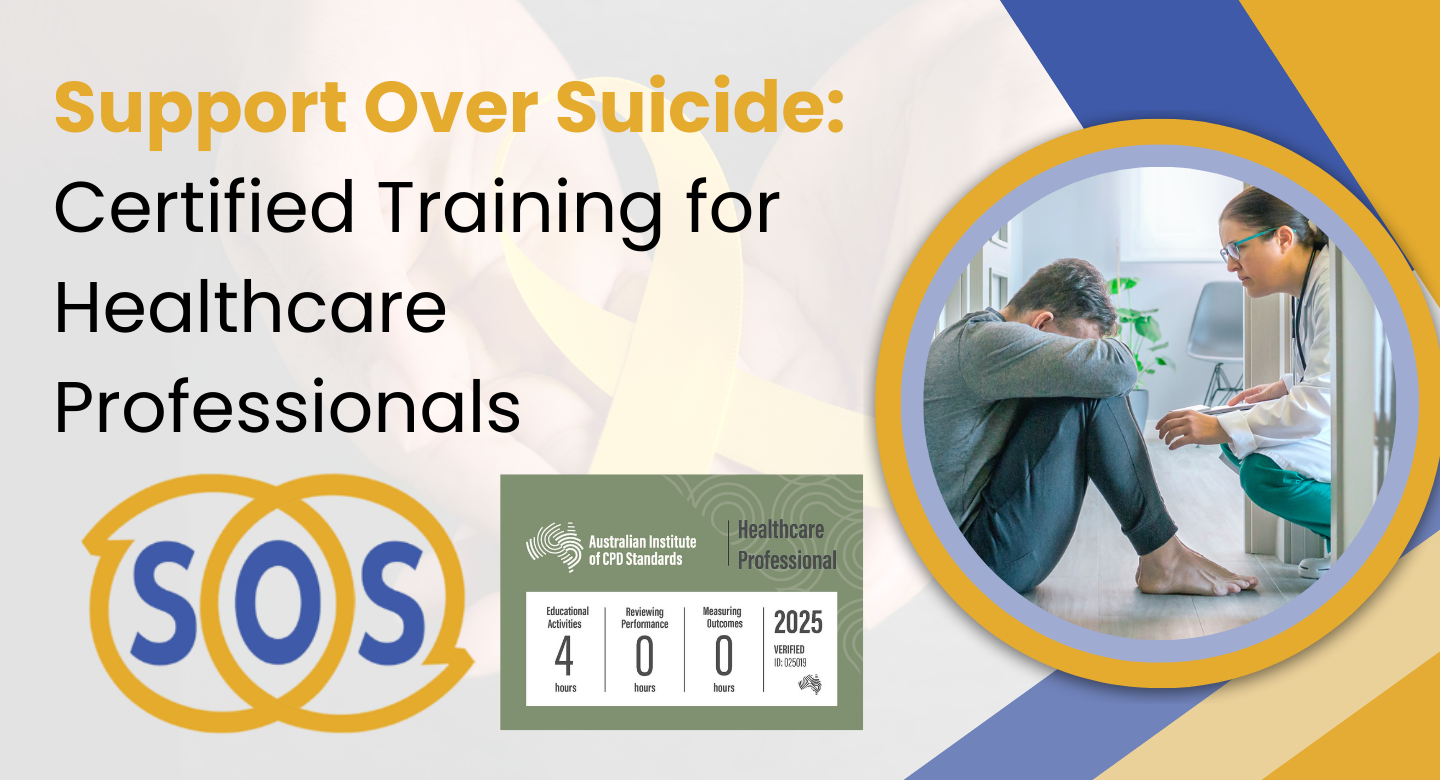 Support Over Suicide: Certified Training for Health Professionals
